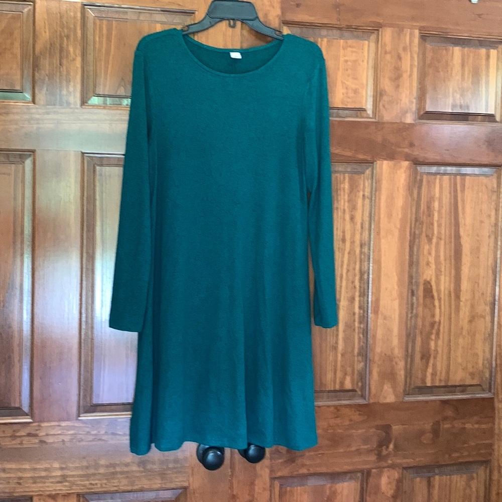 Old Navy Green swing dress